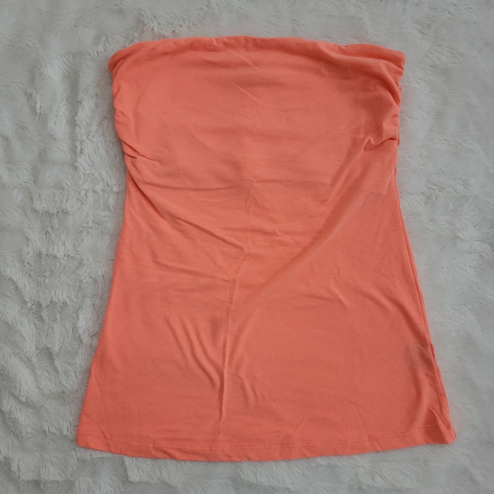 Deb Peach Strapless Top